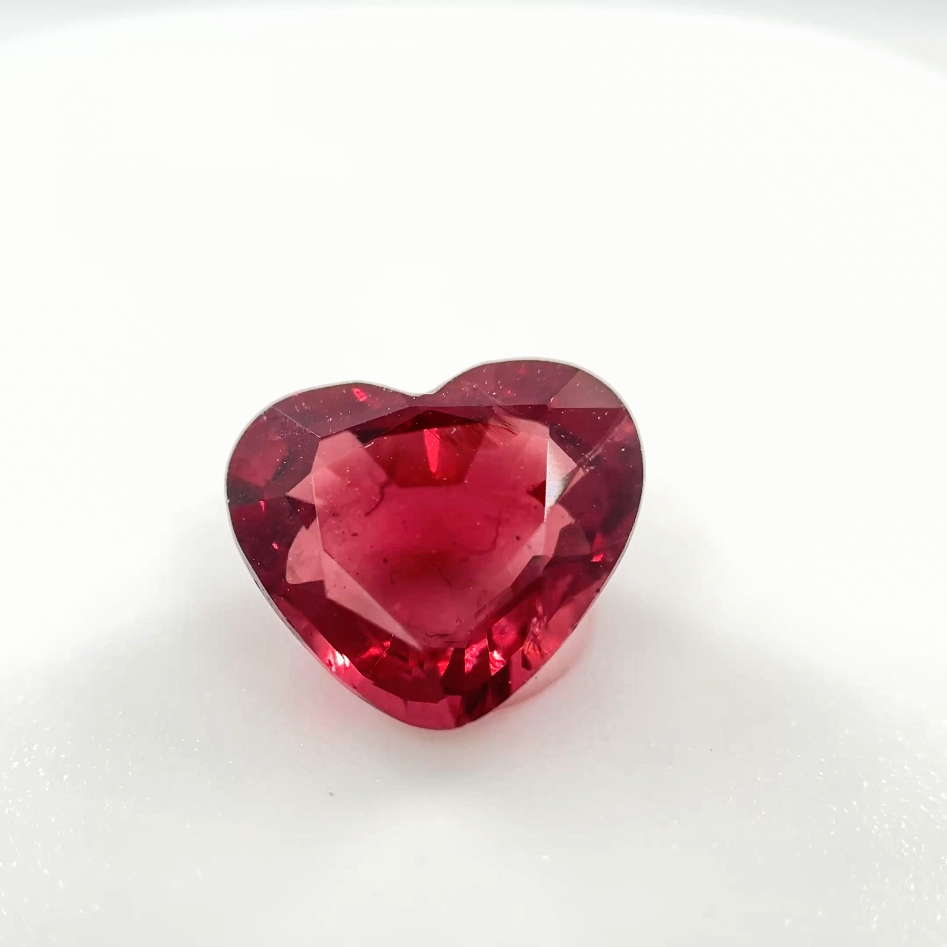 2.0 CT Garnet Heart