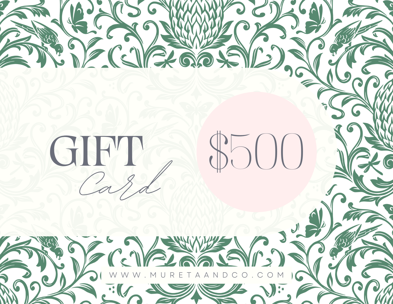 Mureta & Co. Gift Card